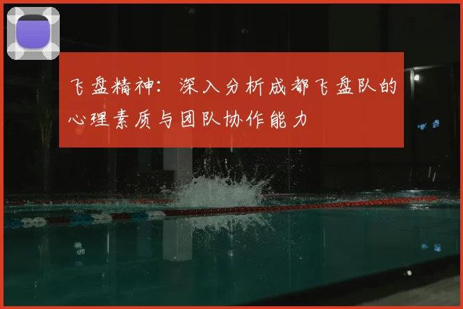 飞盘精神：深入分析成都飞盘队的心理素质与团队协作能力