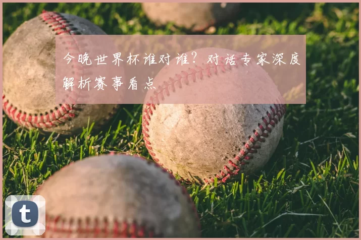 今晚世界杯谁对谁？对话专家深度解析赛事看点